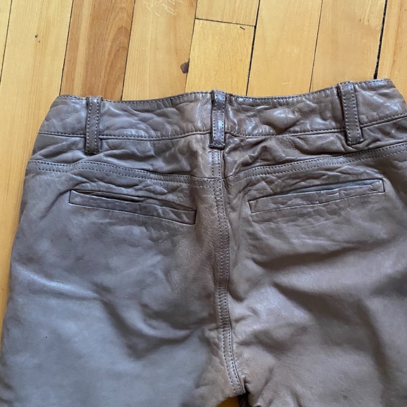 All Saints Leather Lace Up Pants - Picture 5 of 5